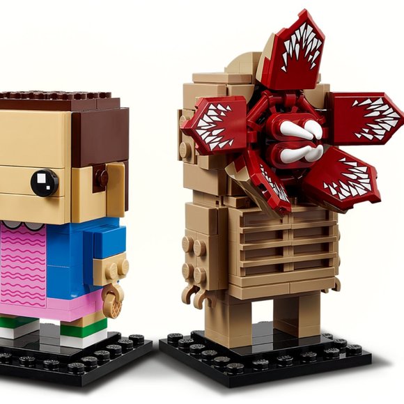 NIB Lego Brickheadz Stranger Things Demogorgon & Eleven 40549 retired set - Picture 3 of 6